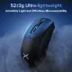 Delux M600 Series Wired & Wireless Rechargeable Gaming Mouse MAX 26000 DPI PAW3395 PAW3311 PMW3325 52g light-weight Mass-centralized Design PC/Laptop/Windows. 