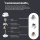 【DELIVER IN 3 DAYS】 ZIFRIEND ZT99 99 Keys Gasket Mechanical Keyboard Wired / Bluetooth / 2.4G 3 Modes Side Engraved Gaming Keyboard Customized Double PBT Keycaps Layer Silencer RGB / White Backlight 3 / 5 Pin Hot Swappable Noah Silver Switch. 