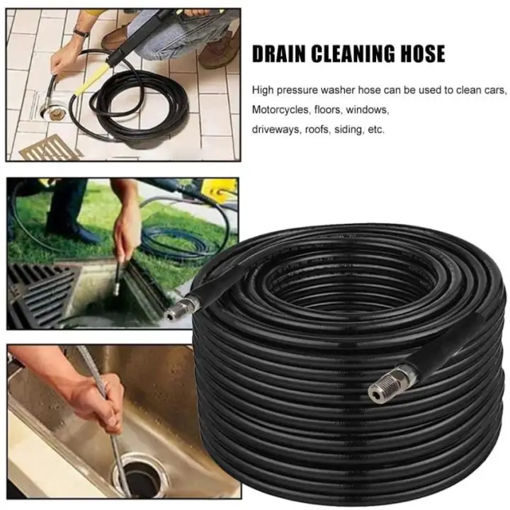 High Pressure Washer Sewer Jetter Kit 50 Feet Hose Drain Cleaning Lazada Singapore - Garden Hose Drain Cleaner Nozzle High Pressure Washer Sewer Jetter Kit 50 Feet Hose Drain Cleaning Lazada Singapore - Garden Hose Drain Cleaner Nozzle