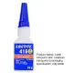 DX-Authentic loctite 401 406 416 460 495 quick-drying glue instant glue as strong universal 502 glue. 