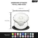 PopSockets Transparent PopGrip | The Premium Phone Grip | Best Phone Holder and Similar to a Phone Ring Holder | Desk Phone Stand and Car Phone Mount Compatible | Cellphone Holder and Cellphone Grip for All Brands. 