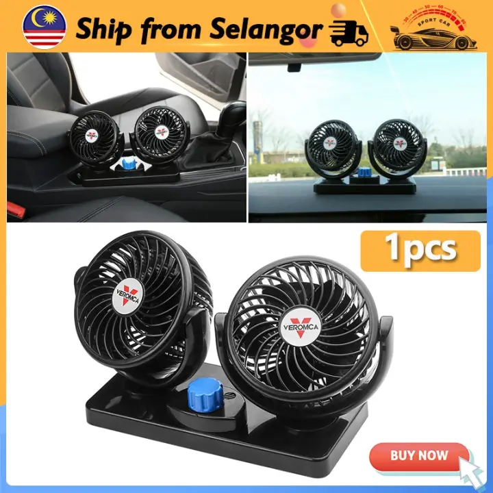 Car Vehicle Fan Kipas Kereta Ventilador Air Conditioning Auto 