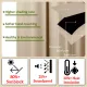 BlackPeacock【Ready Stock】Blackout Curtain/Langir Pintu/Langsir Pendek/Short Curtain/Sunblock Langsir. 