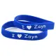 10pcs I Love Louis Zayn Niall Harry Liam Women Men Silicone Wristband One Direction Silicone Bracelet Letters Printed Band. 