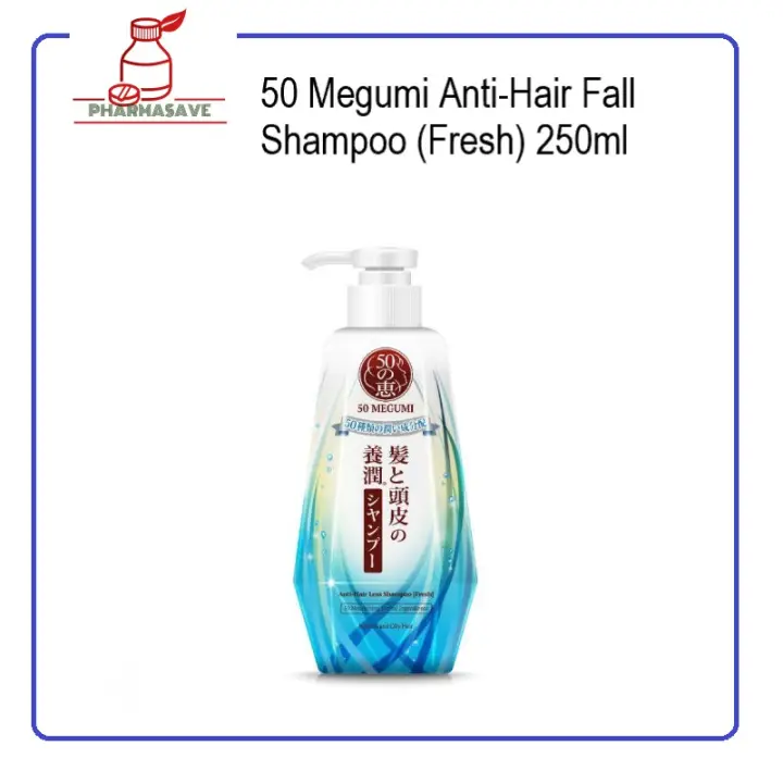 50 Megumi Anti Hair Fall Shampoo Fresh 250ml Lazada