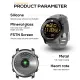 NORTH EDGE Laker Original Smart Watch Swimming Watch For Men Waterproof 50M Heart Rate Digital Outdoor Sport watches Smartwatch Bluetooth For Android IOS. 