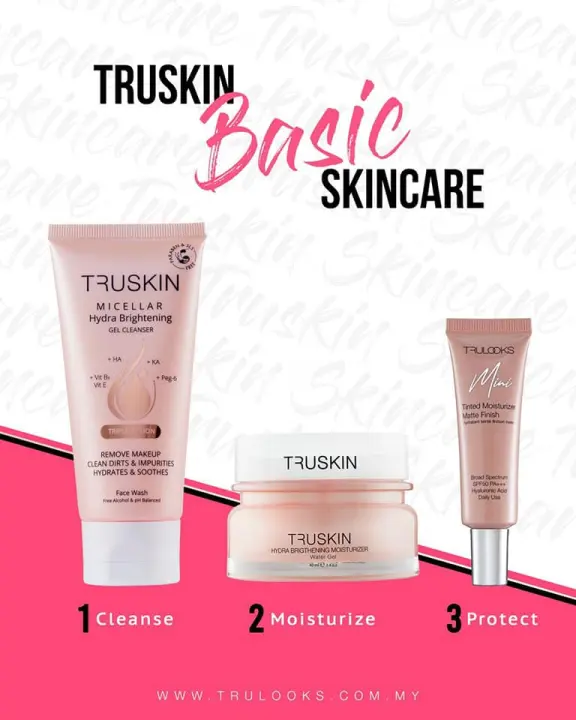 Trulooks Truskin Basic Skincare Lazada
