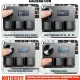 4+4 O3C+++ SayoDevice OSU O3C Rapid Trigger Hall Switches Pink Switches Keyboard With Knob Screen Copy Paste Shotcut. 