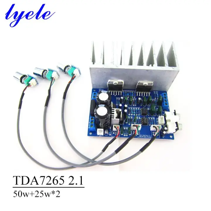 Tda7265 2.1 kênh bảng khuếch đại công suất loa siêu trầm ne5532 công ...
