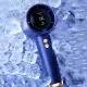 Kipas Mini Electric Portable cooling turbo fan Travel Handheld fan 100 high Speed Digital Display Handyfan Mobile kipas.. 