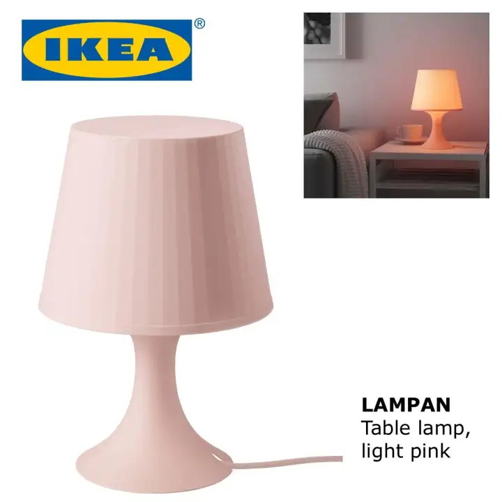 Table Lamp Light Pink Lazada, Bedside Table Lamps Ikea