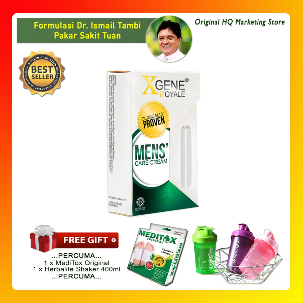 Original Xgene Royale Dr Ismail Tambi 2 Freegift Lazada