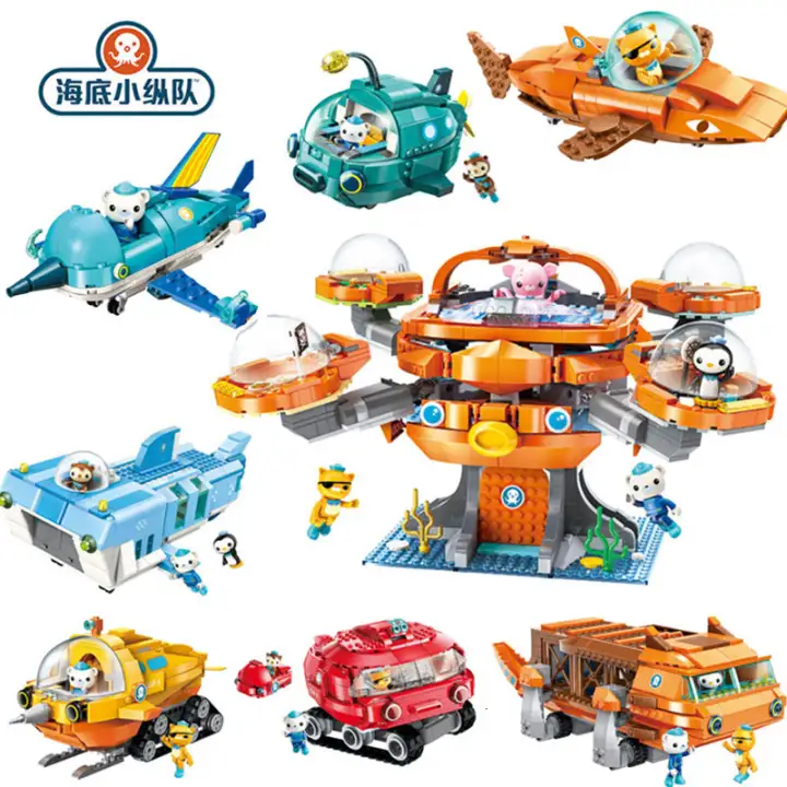 Original Octonauts Mounted Vehicle Action Figure Toys Barnacels Kwazii Peso Penguin Dashi Suspected Model Toys For Children Poison Lazada Singapore
