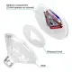 Ranpo Hot Tub Floating LED Lights Lazy Spa Underwater Swimming Pool Pond Bath Lamps. 