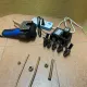 HAND PORTABLE MACHINE VALUE AUTOMATIC FLARING TOOL MACHINE Cordless Flaring Tool VEF-1 VET-19Li WITH CHARGEABLE BATTERY SET DRILL FLARE NUT扩口器. 
