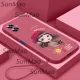 For Realme C55 Phone Case Straight Edge Soft Shell New Girls Casing. 