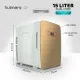 hulmers - 15L Portable Mini Fridge Home Use & Car Use Dual Core Motor Dual Function Cooling & Warmer. 