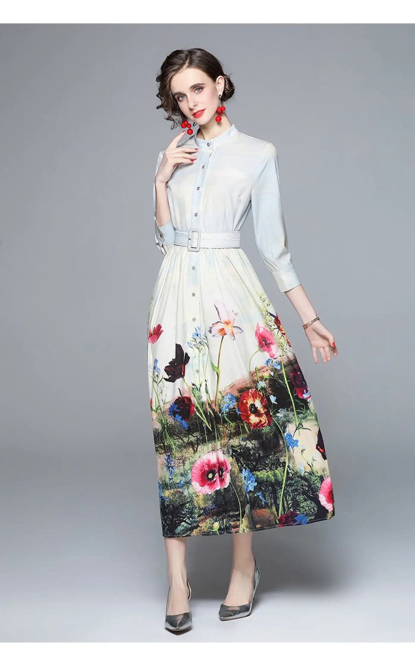 vintage flower dresses