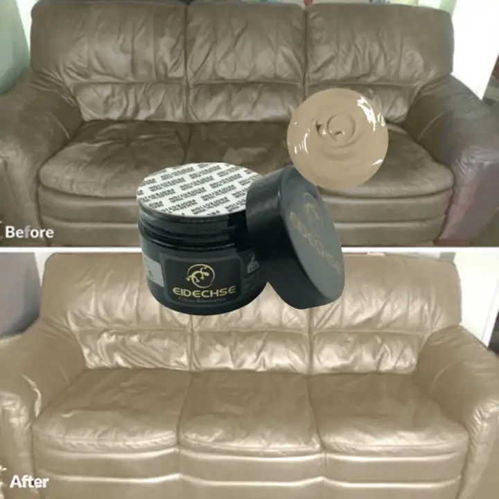 Lion Leather Repair Cream Filler, How To Repair Hole Leather Sofa