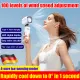100 levels of wind speed adjustment handheld fan 4-core ice-sensing motor turbo fan Battery/LED digital display kipas mini fan rechargeable Type-C Fast charging Deep noise reduction Wide-angle 360° air outlet Rapidly cool down to 0° in 1 second 手持小风扇. 