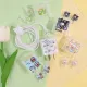 R Phone Case Anime Cartoon Matte Box Data Gradient Twisted Cable Protector for iPhone 18W/20W Fast Charging. 