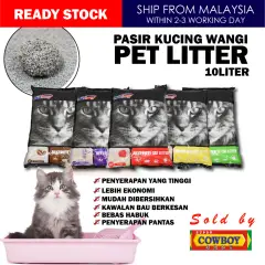 Meow Best Cat Litter Pasir Kucing Wangi 10l Lazada