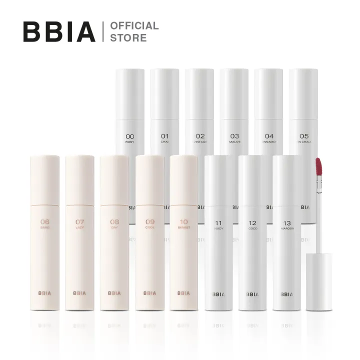 BBIA GLOW LIP TINT - 3.2g  (Water glow l Moisture lip tint l MLBB) (13 Color)