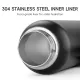 【1-3 Days Arrive】ROCKBROS Vacuum Insulated Tumbler For Hot And Cold 304 Stainless Steel Dual Drinking Water Bottle 18/21/32/40oz Tumbler With Straw. 