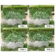 Smart Sensor Simulation Fence Fence Telescopic Fence Fake Flowers Green Leaves Outdoor Garden Fence Wall Guardrail Decorative Leaves Blocking Plants Small Fence-Little Creeper. 