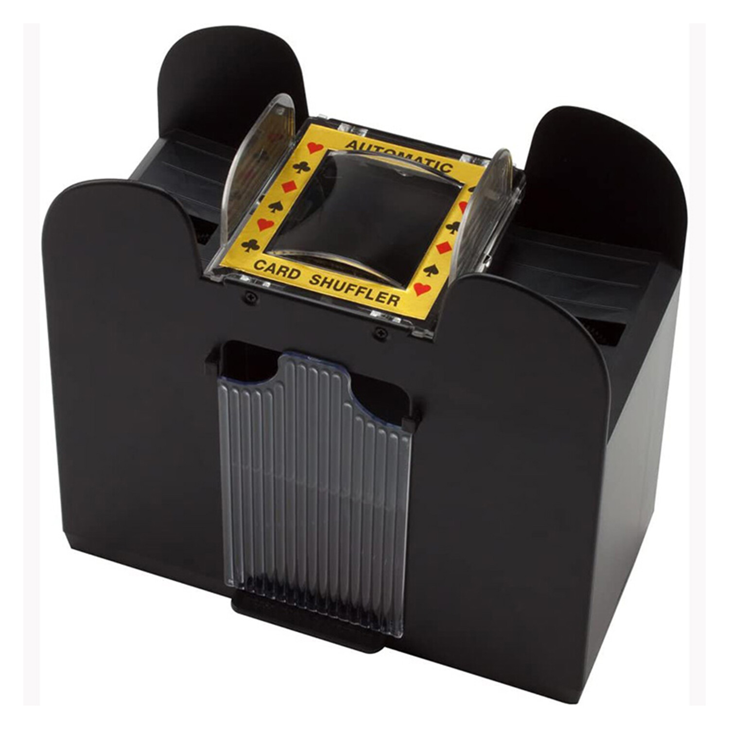 Leisure Sports & Game Room Card Shuffler 2 Decks Automatic Card Shuffler  Automatic Playing Cards Shuffler Mixer Games Poker Sorter Machine Dispenser  for Travel Home Festivals Xmas Party Battery Operated Casino Equipment