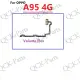 For OPPO A95 4G Side Power ON OFF Mute Switch Control Key Volume Out Button Flex Cable. 