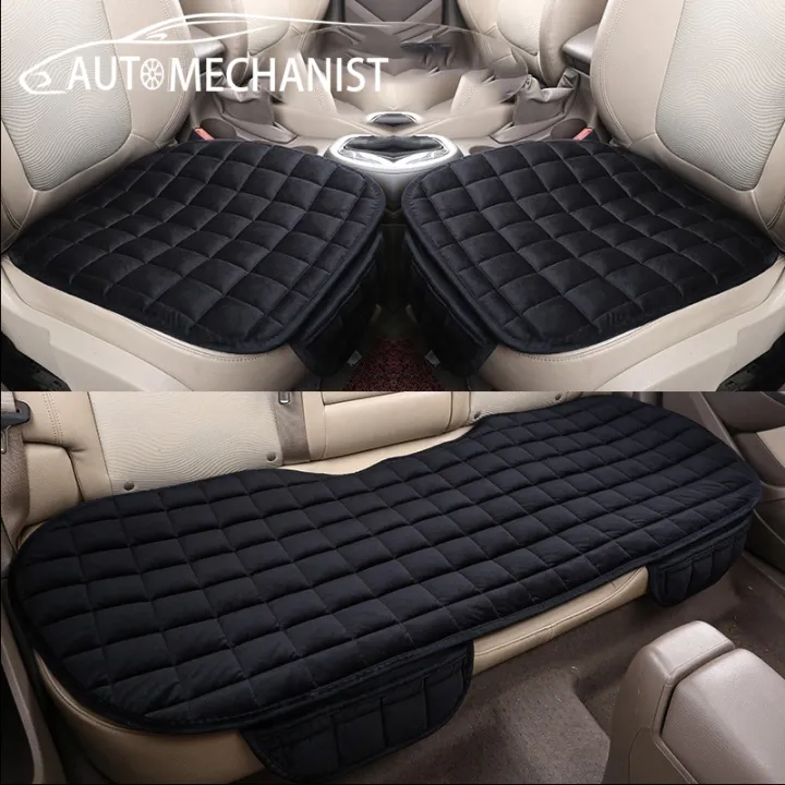 Soft Car Seat Cover Anti Slip Cushion Protector Universal For All Cars Lazada Ph - Anti Slip Car Seat Covers
