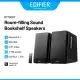 Edifier R1700BT Bookshelf Speaker - Bluetooth V5.1 | Silk Dome Tweeter | 4 Inch Woofer | Multiple Input | 66W RMS Output. 
