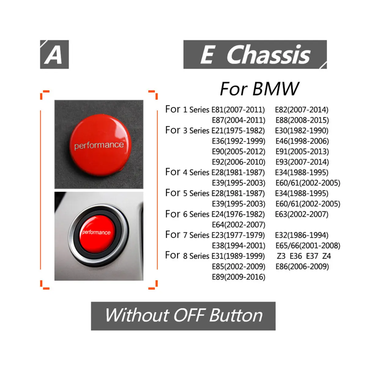 Cho BMW E90 Tất Cả Các Mẫu, Nút Dừng Khởi Động Động Cơ Hiệu Suất Thay Thế  Bìa | Lazada.vn