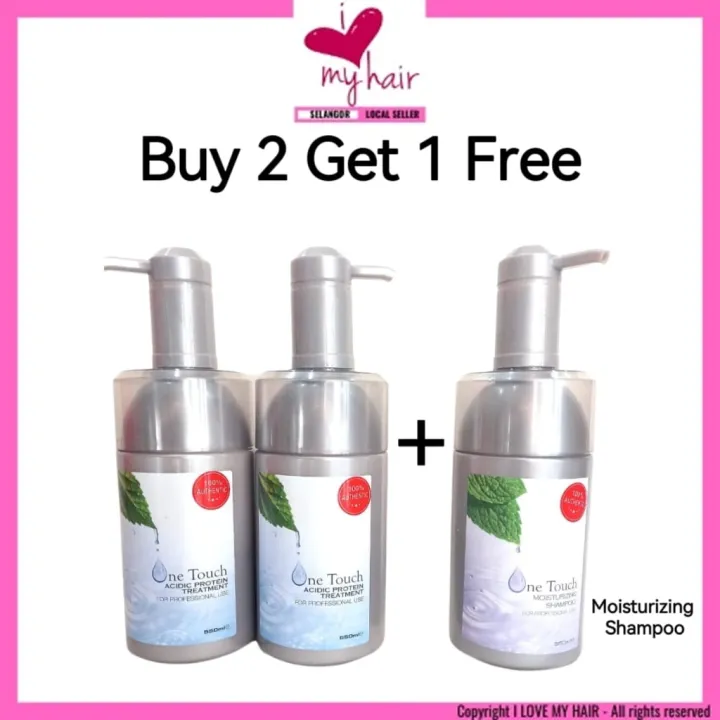 🔥crazy sales🔥 One Touch Acidic Protein Treatment 550ml/Scalp Shampoo /moisture shampoo 550ml