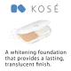 [100% original From Japan] KOSE Noah UV White Powder Foundation EX 11 (10.5g) High coverage Natural finish Keeping beautiful skin Popular Bright Beautiful skin texture Natural skin color Keep your skin beautiful Silk skin. 