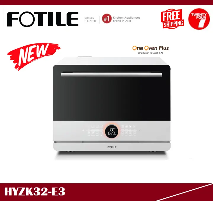 FOTILE Combi Portable Oven (Steam, Bake, Air Fry, Dehydrate) One Oven PLUS HYZK32-E3