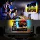 For Ambilight DIY Durable 60LED/M 1-5M RGB Dream Color USB LED Strip Light TV PC Background Strip Lighting Color Changing with Screen - 3M. 