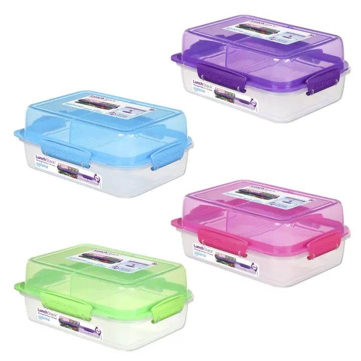 SISTEMA 1.8L LUNCH STACK TO GO RECTANGLE