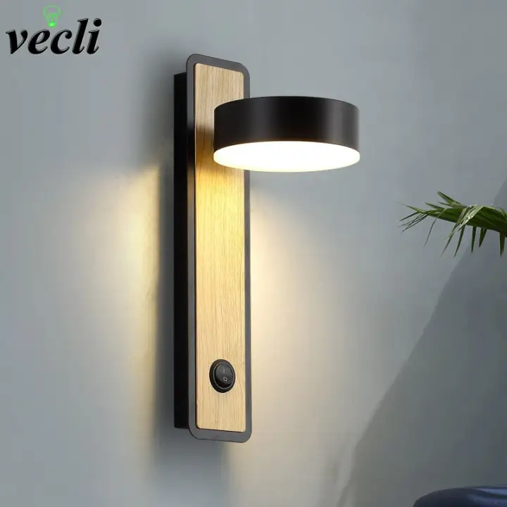 Led Wall Lamp With Switch 5w Bedroom, Wall Lamps Living Room