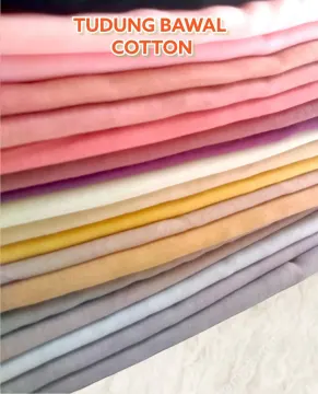 Beli Tudung Bawal Warna Pastel Pada Harga Terendah Lazada Com My