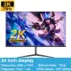 24/27Inch 2K Monitor 75Hz QHD Gaming Monitors Computer Support IPS Panel DC Flicker-Free Low Blue Light Eye Protect HDMI DP. 