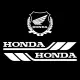 Nhãn Dán LOGO Huy Hiệu Phản Quang HONDA Đề Can Kính Chắn Gió Xe Máy Cho Tất Cả Các Dòng Xe HONDA. 