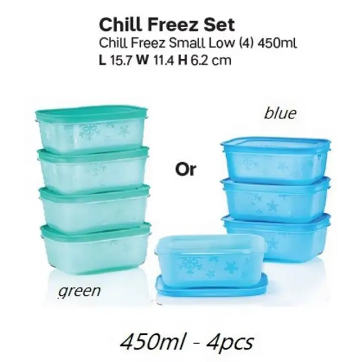 Tupperware Chill Freez Set