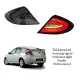 (1 Year Warranty) Proton Gen 2 / Persona Elegance Dynamic Albino LED Tail Lamp With Running Signal Lampu Belakang. 