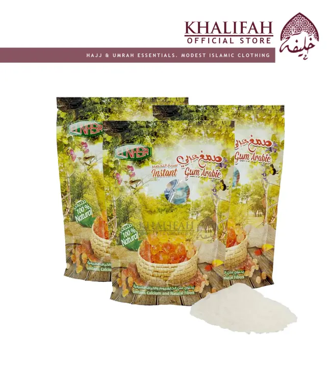 Gum Arabic Powder Gam Arab Serbuk Lazada