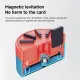 Hagibis Switch Rotating Game Card Case with 10 Game Card Slots Creative NS Card Storage Box Holder  for Nintendo Switch/Lite/OLED. 