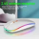 Bluetooth 5.0 With USB Wireless Mouse Gaming  Rechargeable Wired Mouse Wireless Silent Mouse Wireless. 