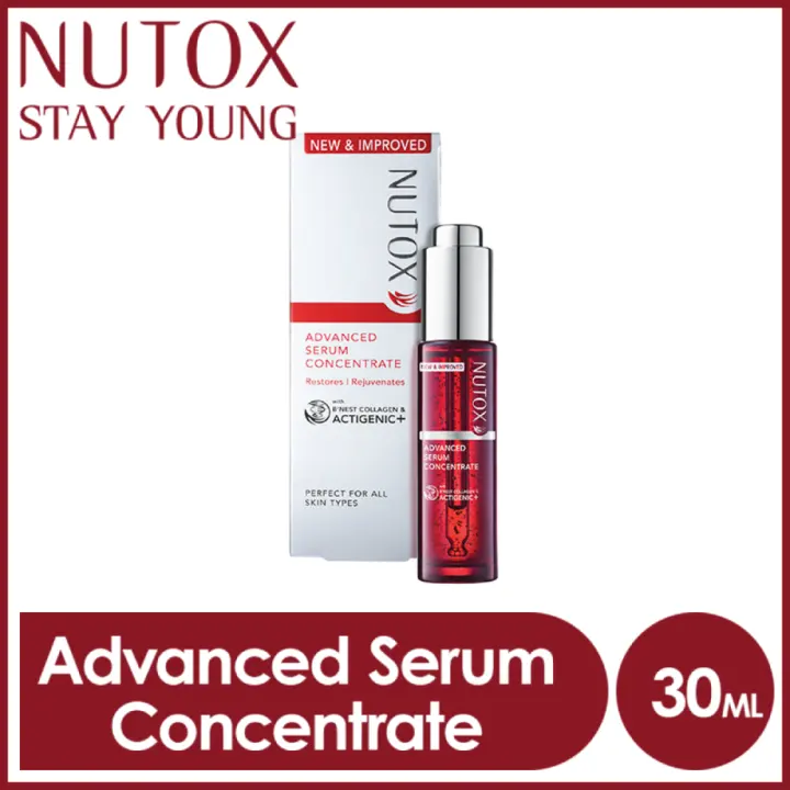 Nutox Youth Restoring Advanced Serum Concentrate All Skin Types 30ml Lazada