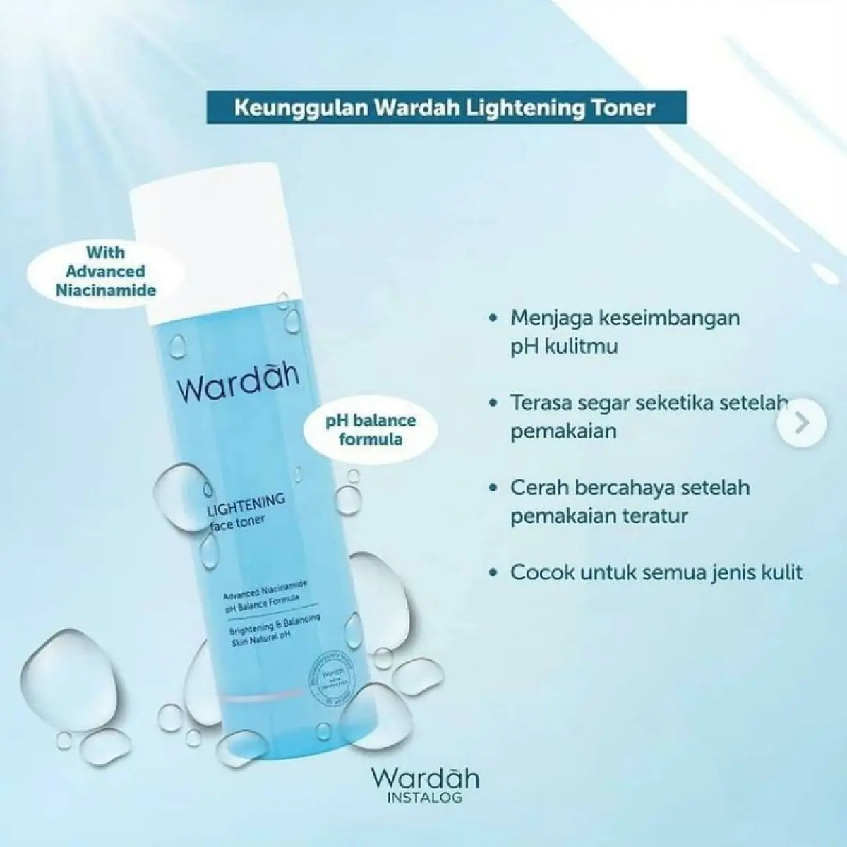 Wardah Lightening Face Toner 125ml Lazada